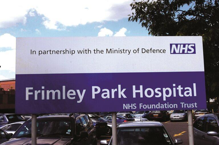Frimley Park Hospital Testimonial